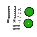 Balančné kolieska zeleno-čierne univerzálne 12" - 20"